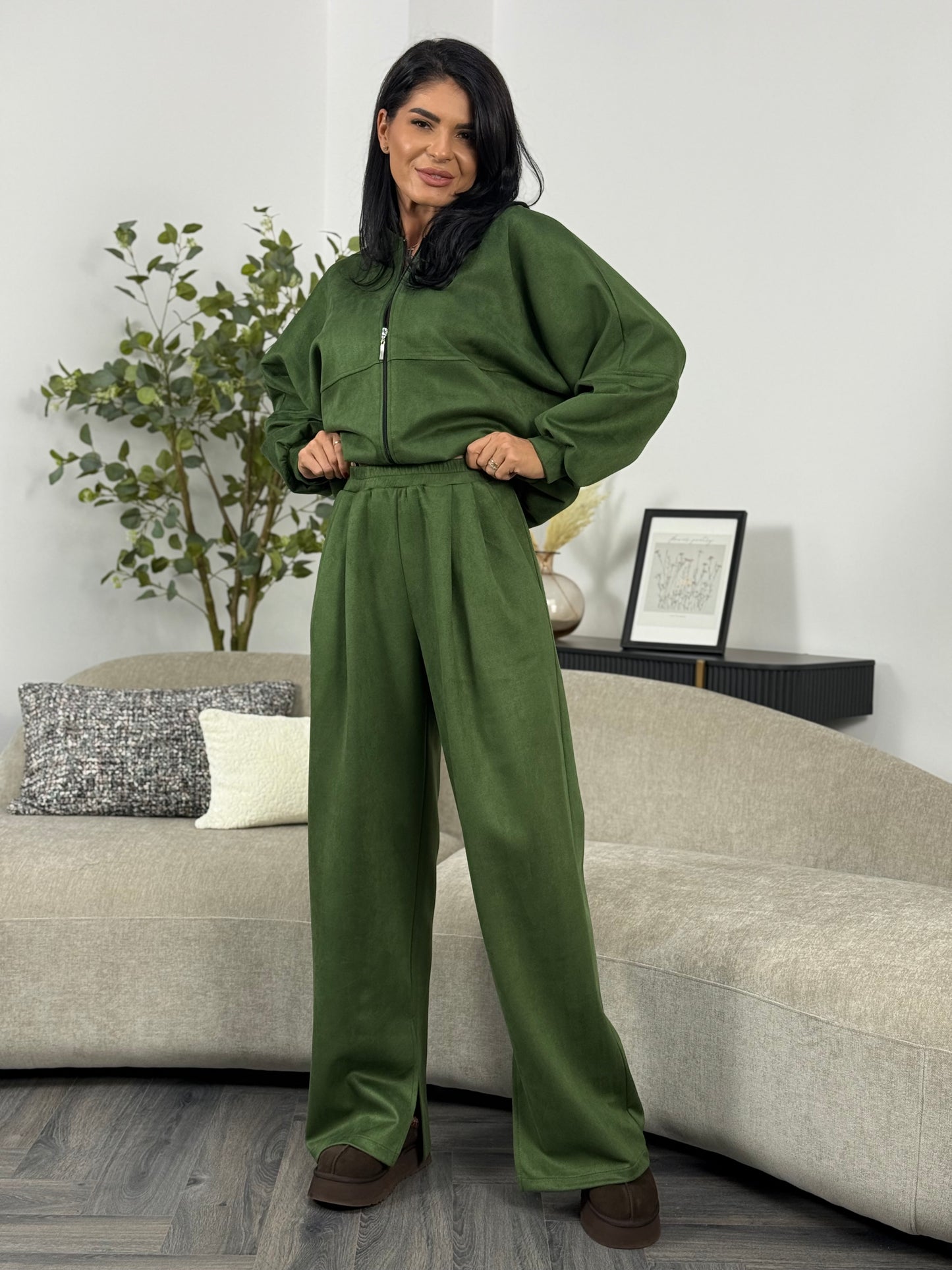Costum Zayra - Urban Khaki