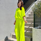 Costum Albba - Verde Neon