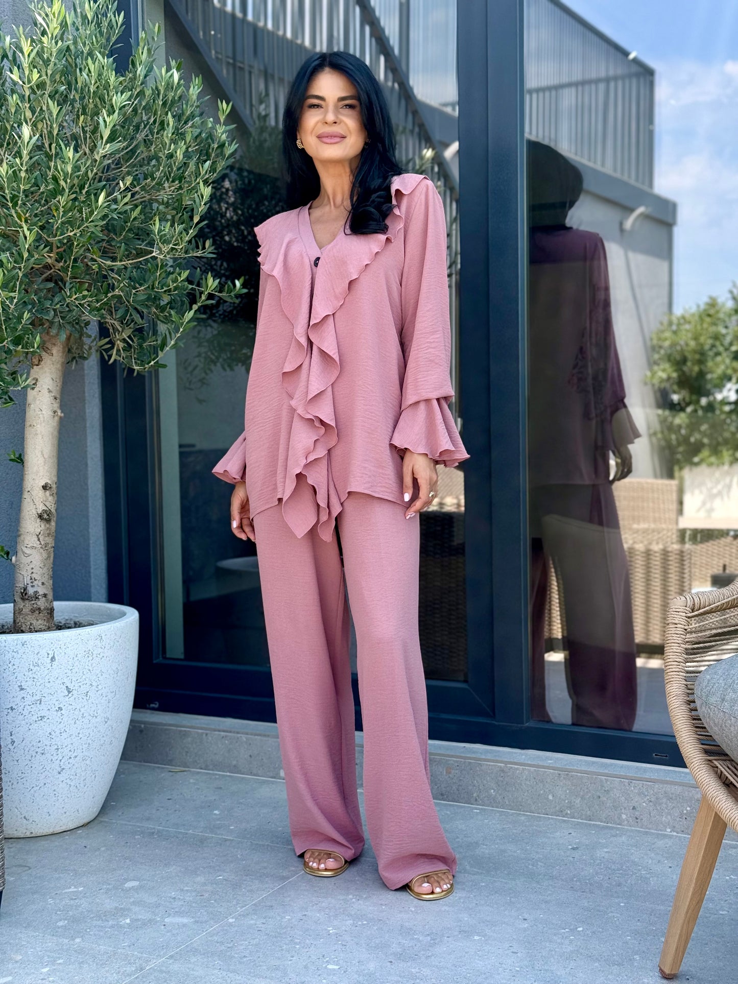 Costum Matilda - Roz Pudra