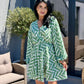 Rochie Arina -  Green Forest