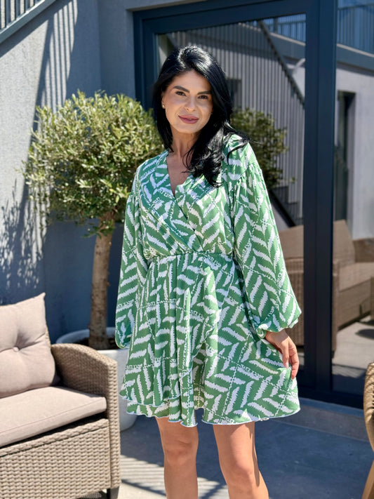 Rochie Arina -  Green Forest