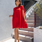 Rochie Bellagio - Coral Red