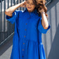 Rochie Nedeea - Blue Royal