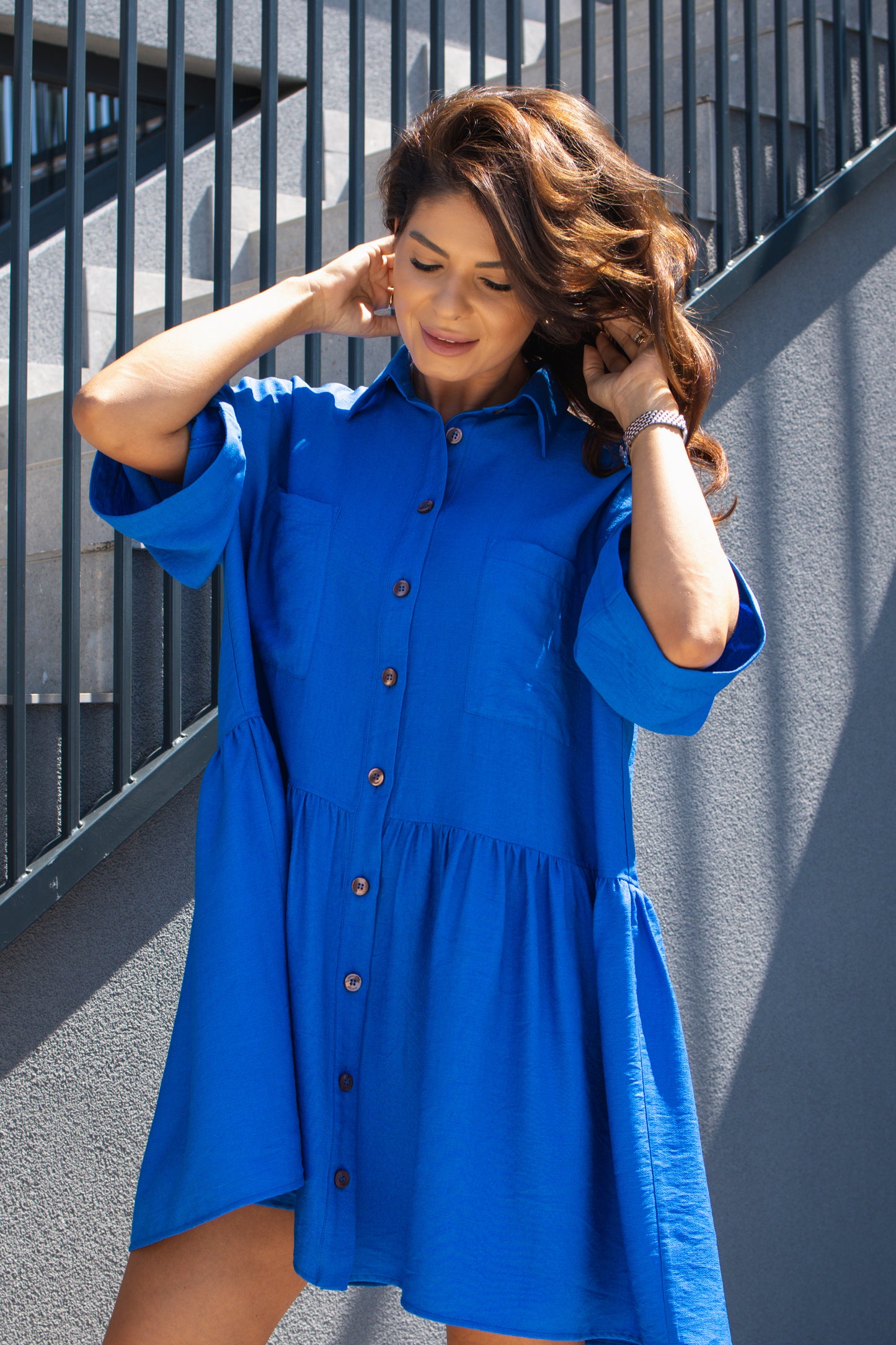 Rochie Nedeea - Blue Royal