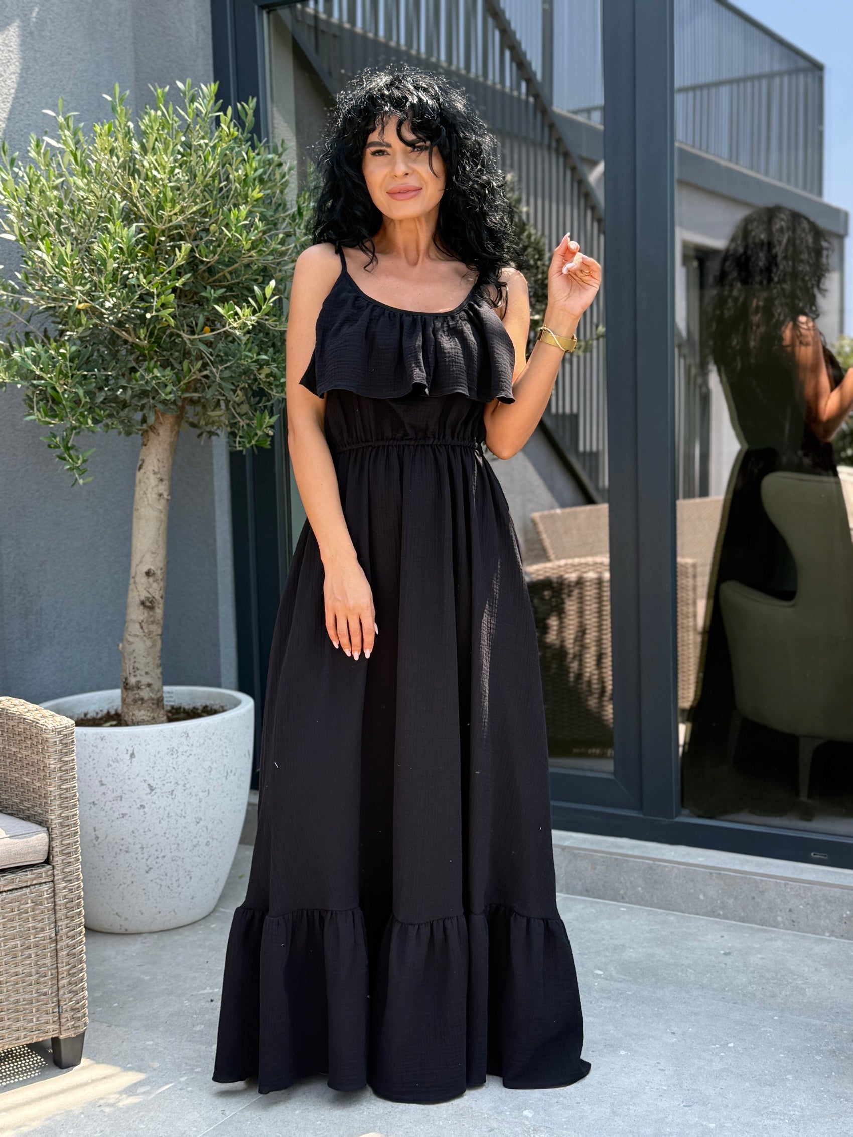 Rochie Rozalia - Negru