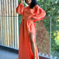 Set Muselina Adalin - Orange