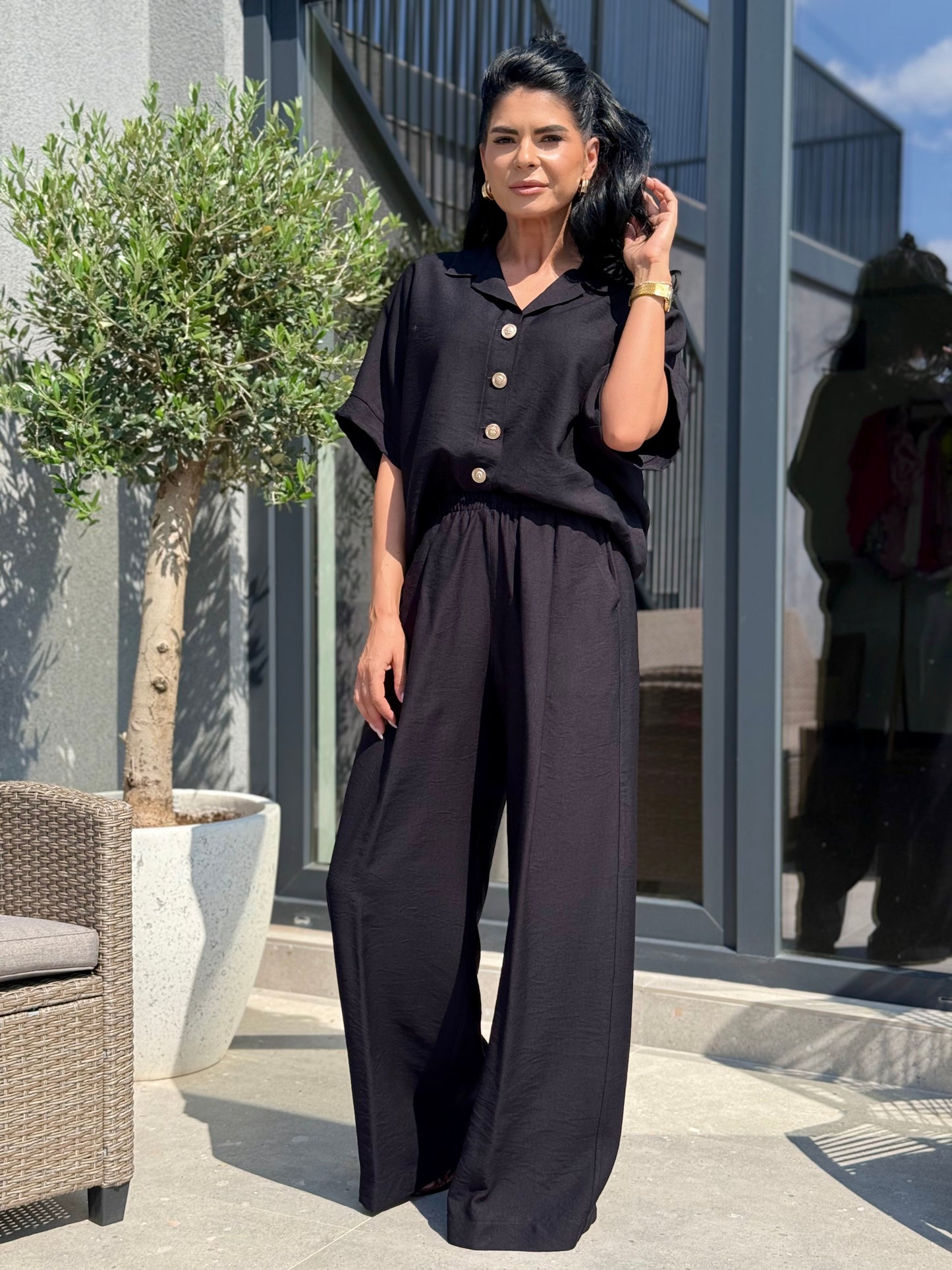 Costum Sunset - Negru