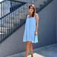 Rochie Voille - Blue