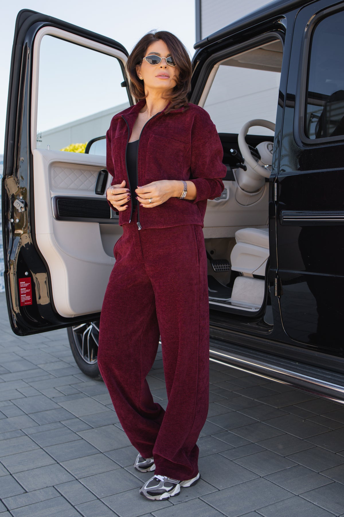 Costum Nessa - Burgundy