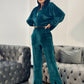 Costum Rahela Soft - Verde Smarald