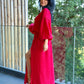 Set Muselina Adalin - Rosu