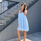 Rochie Voille - Blue