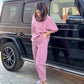 Costum Edith - Powder Pink