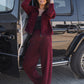 Costum Nessa - Burgundy