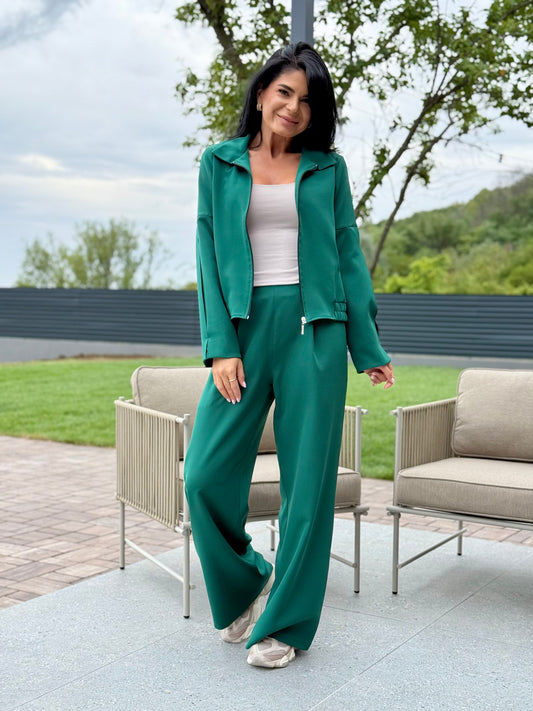 Costum Celena - Verde Inchis