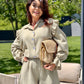 Set Muselina Indira - Olive