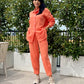 Set Muselina Nika - Orange