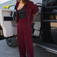 Costum Nessa - Burgundy