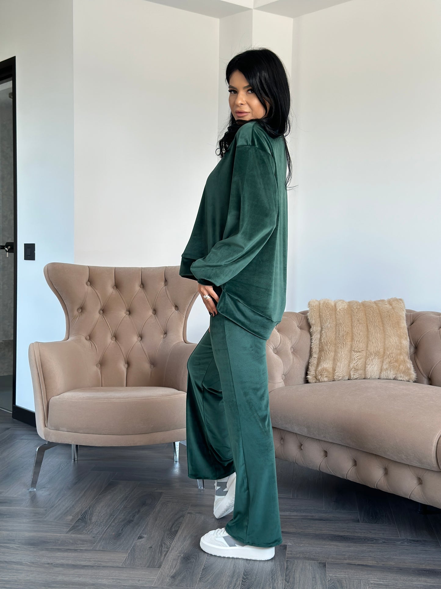Costum MELLODY - Verde Smarald