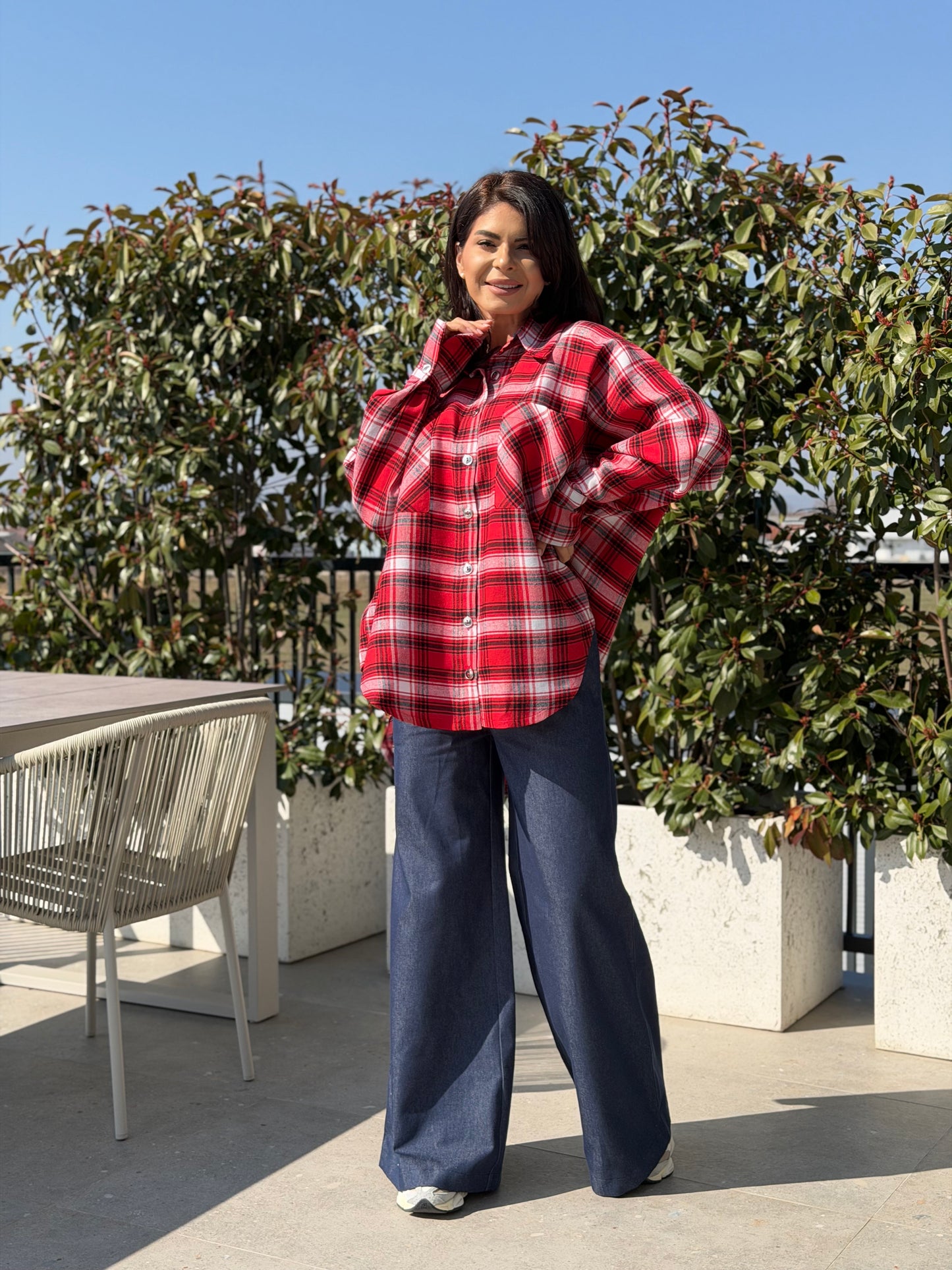 Camasa Oversize - Red