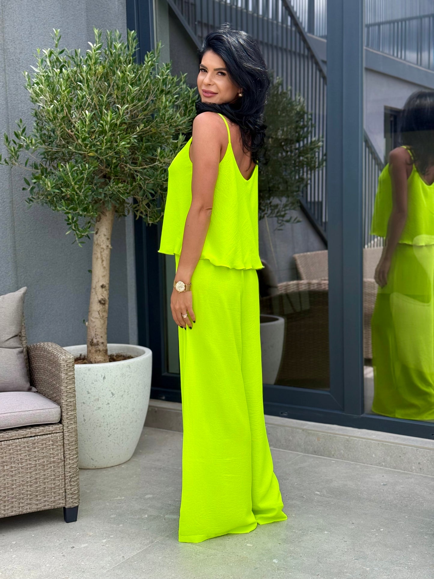 Costum Fiona - Neon Green