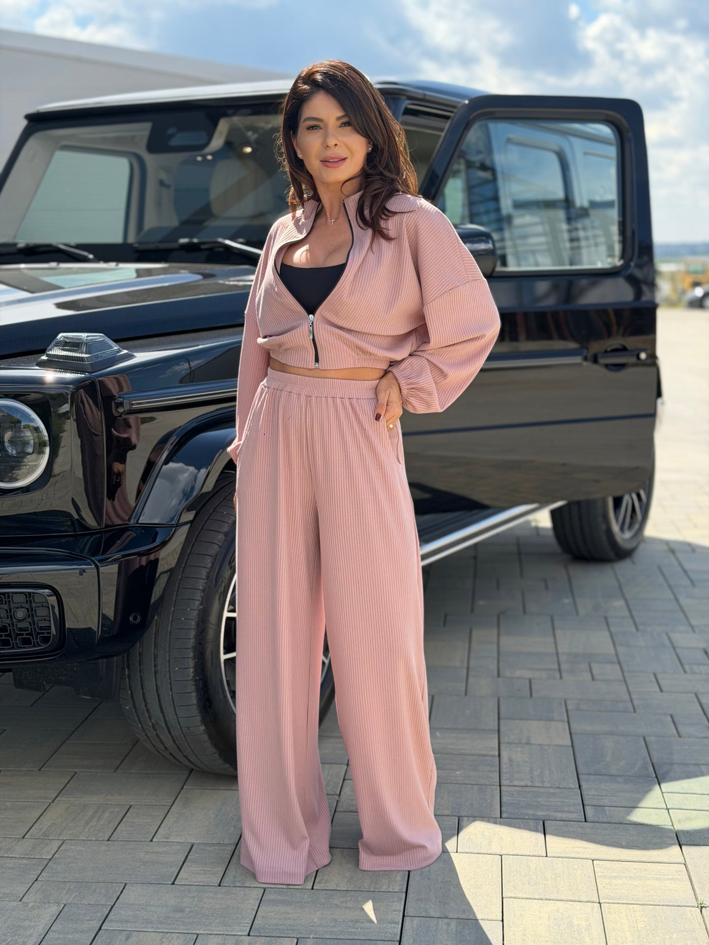 Set Ambra - Powder Pink