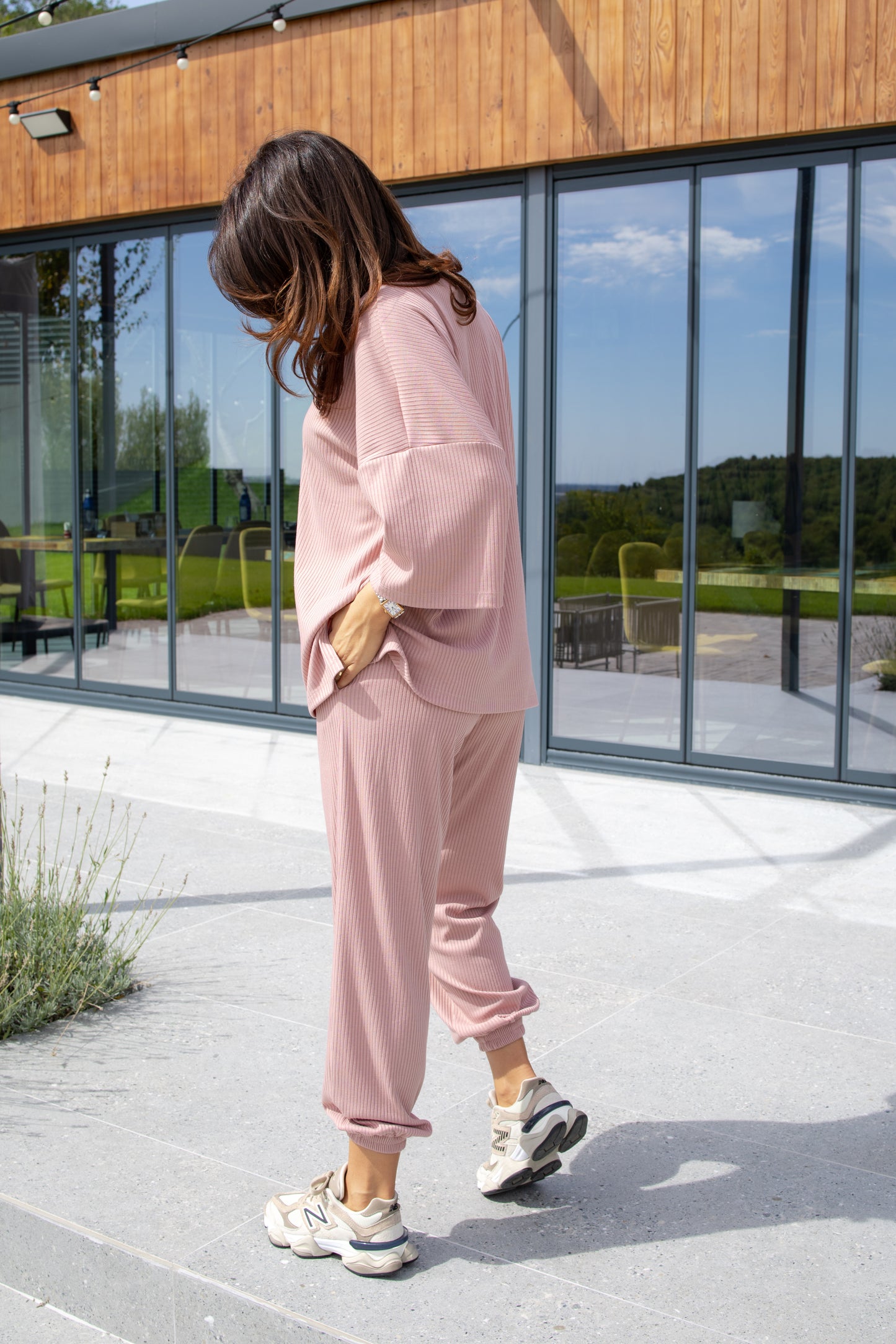 Set Tania - Powder Pink