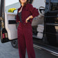 Costum Nessa - Burgundy