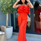 Salopeta Anika - Fire Red