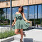 Rochie Natalia - Eucalyptus