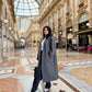 Palton Milanno - Dark Gray