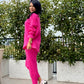 Set Muselina Nika - Fucsia