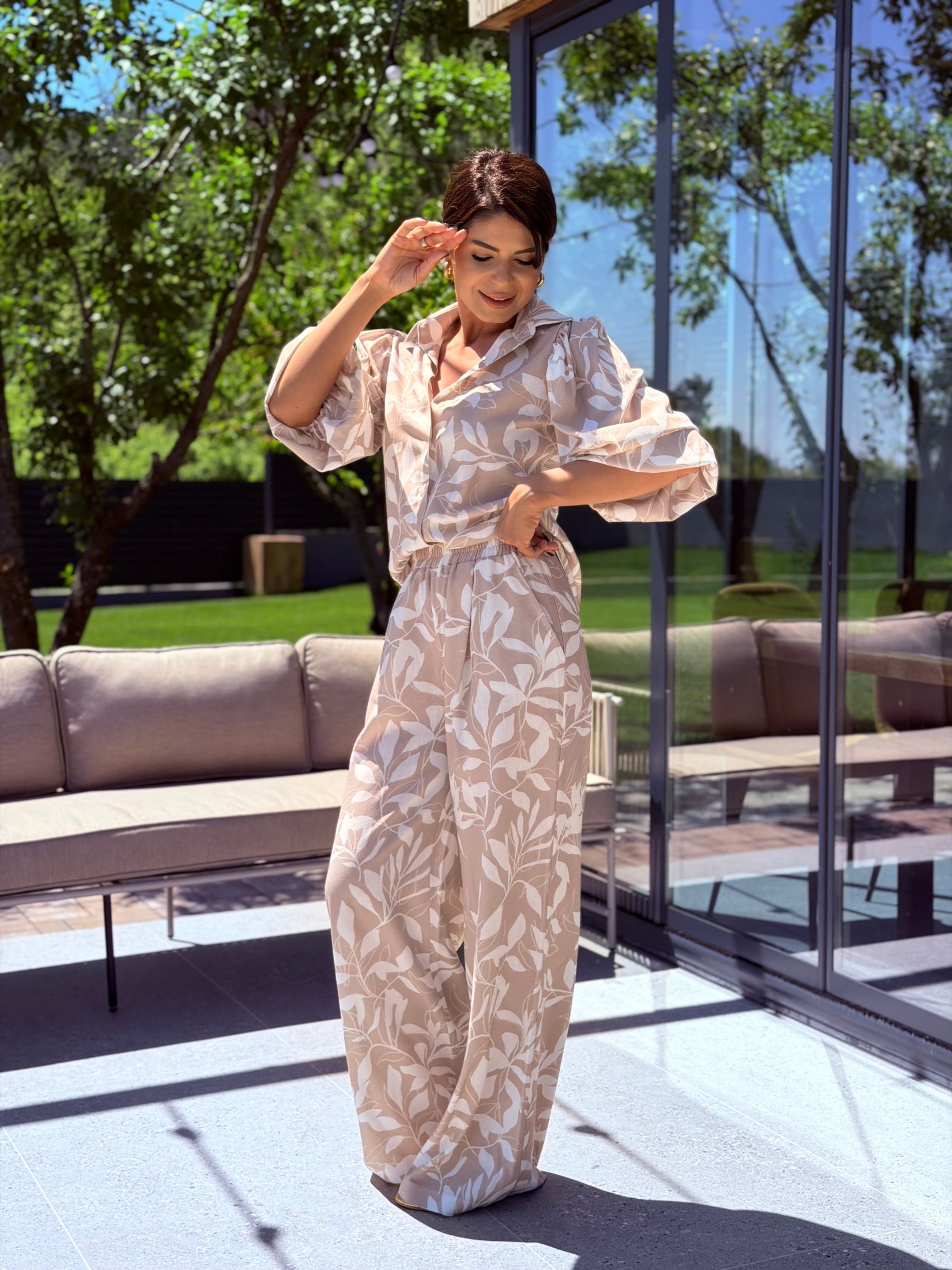 Costum Lynen - Beige