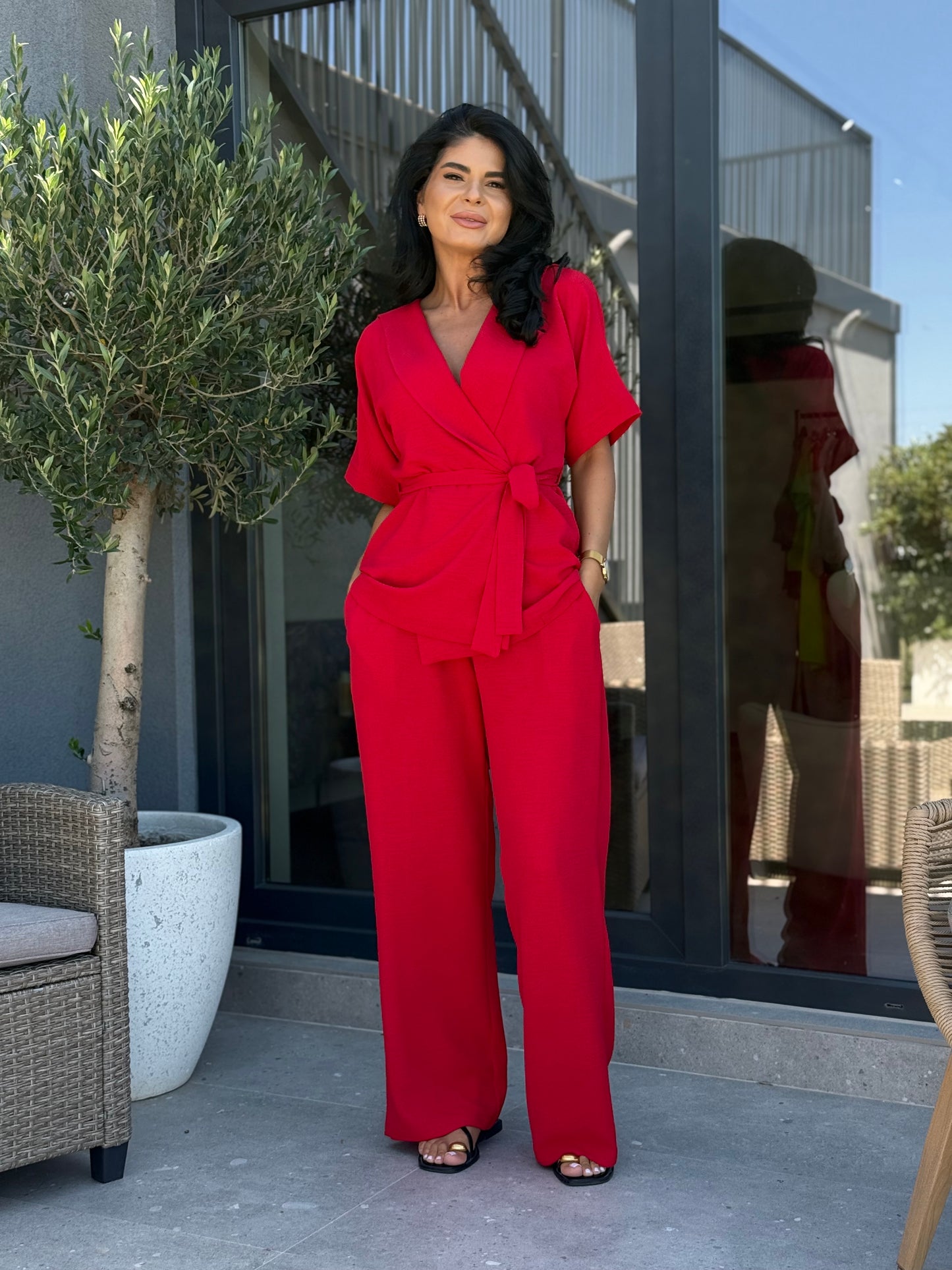 Costum Talia - Rosu