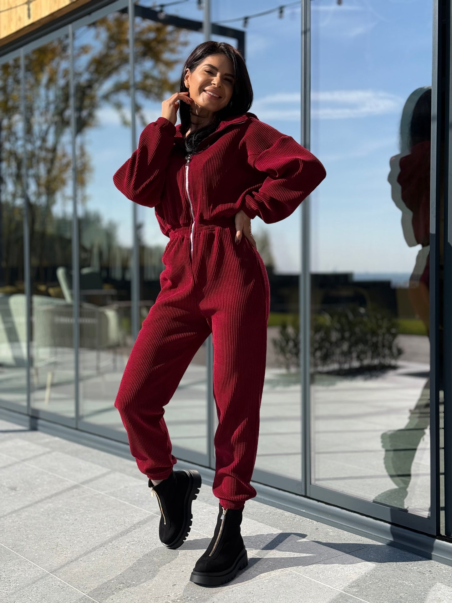 Salopeta Letty - Bordo