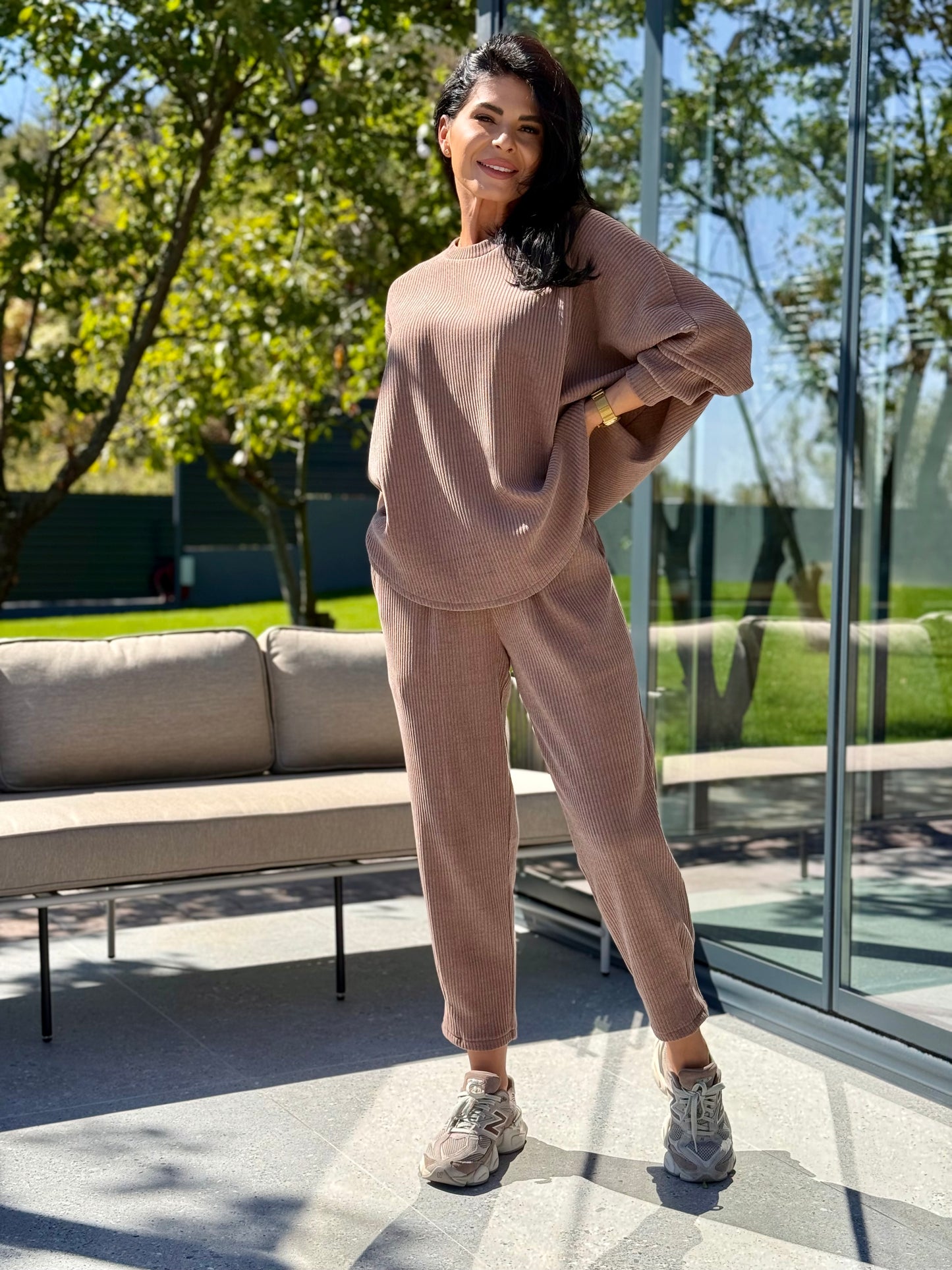 Costum Edith - Mocha Mousse