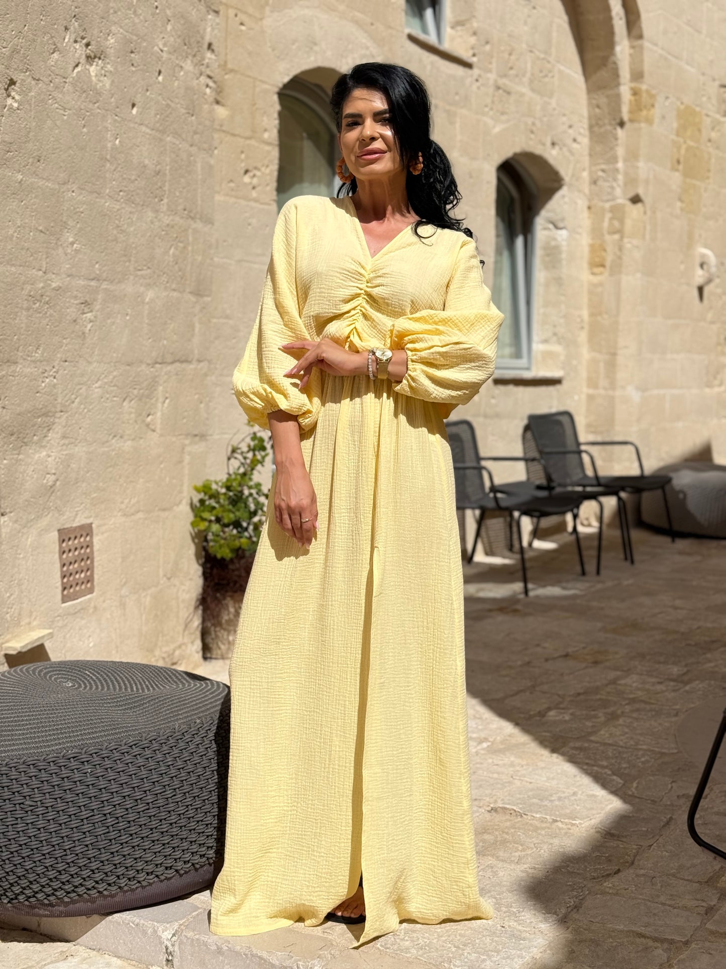 Rochie Dianna - Galben