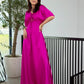 Rochie Saphire - Hot Fuchsia
