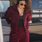 Costum Nessa - Burgundy