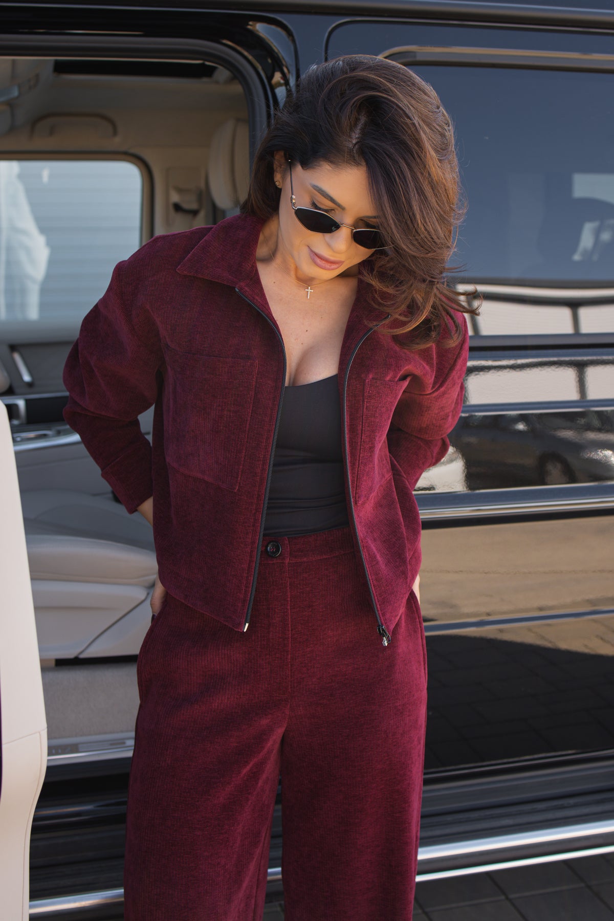 Costum Nessa - Burgundy