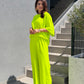 Costum Albba - Verde Neon