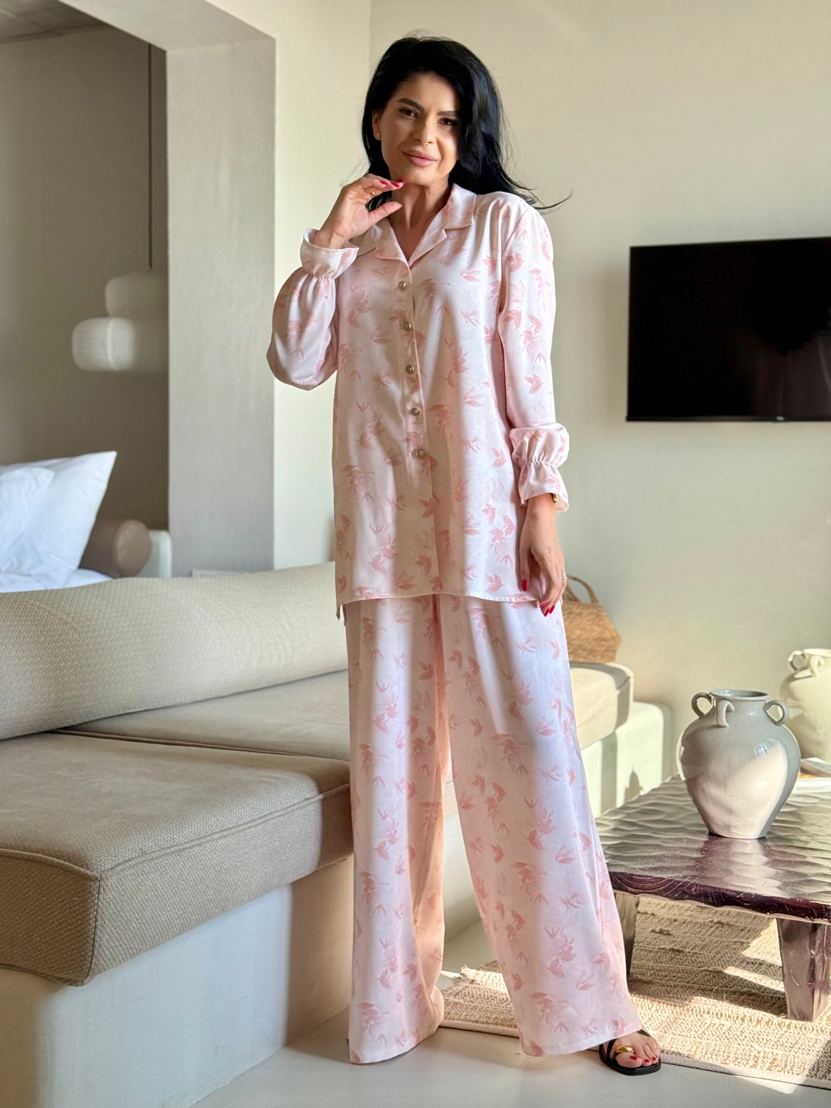 Costum Lunne - Blush Pink