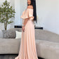 Rochie Lunga ELIZA  - Piersica Deschisa