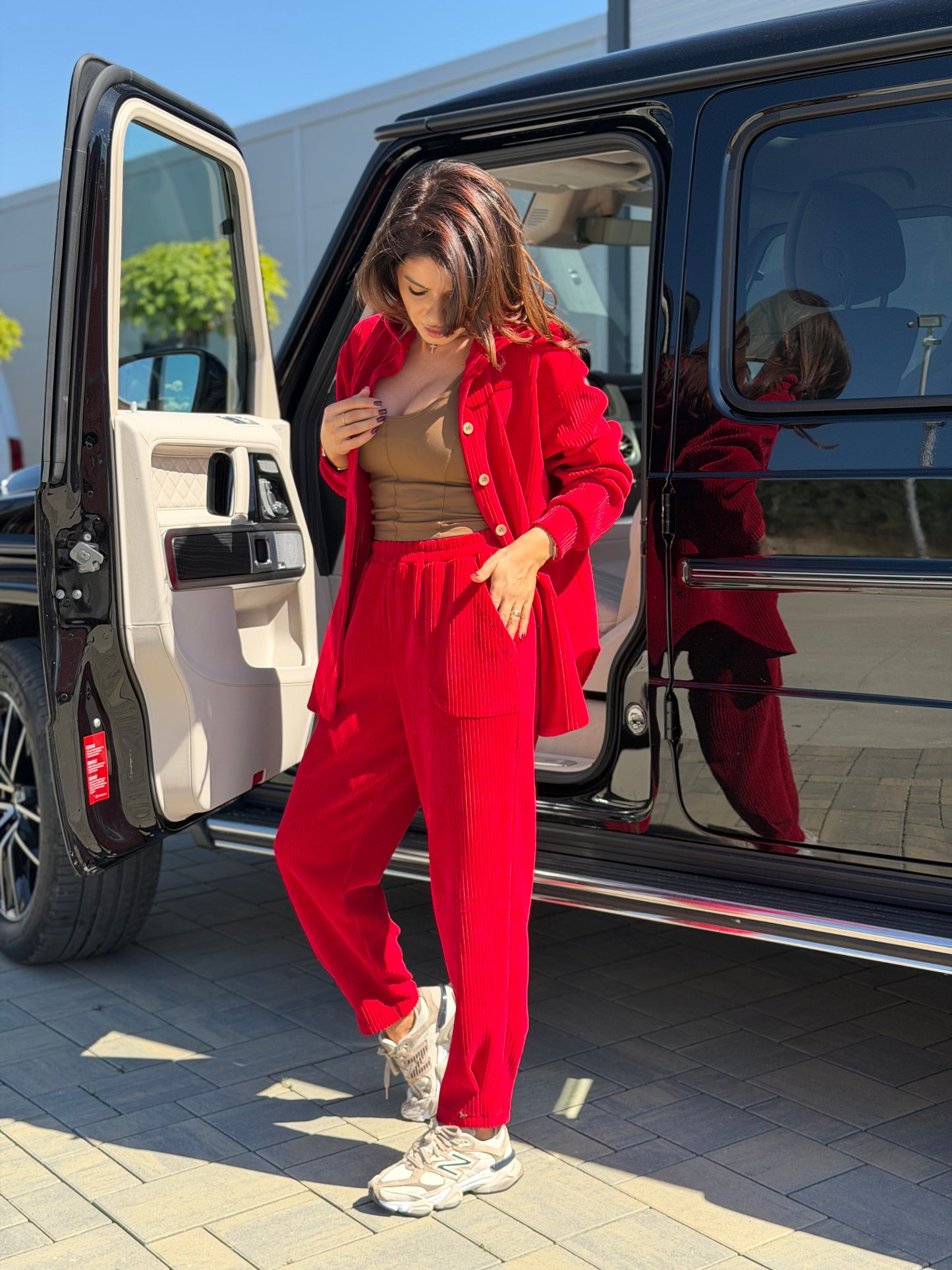 Set Juliana - Scarlet Red
