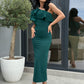Rochie Soleil - Verde Inchis