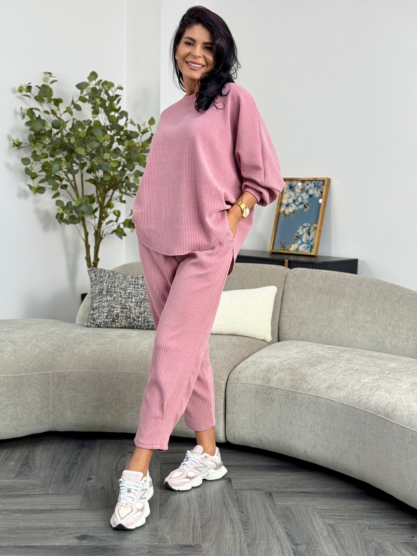 Costum Edith - Powder Pink
