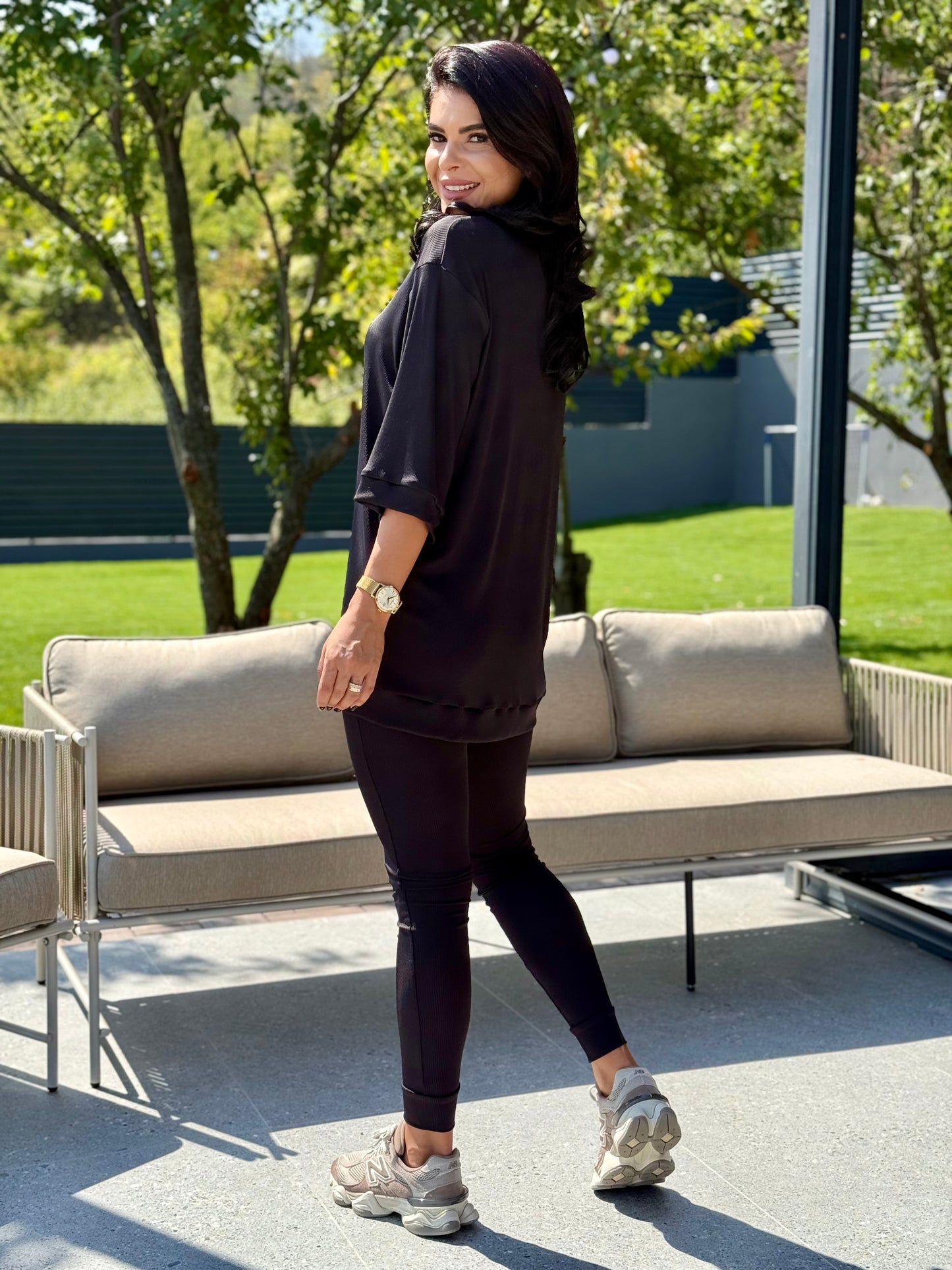 Set Cassie - Negru