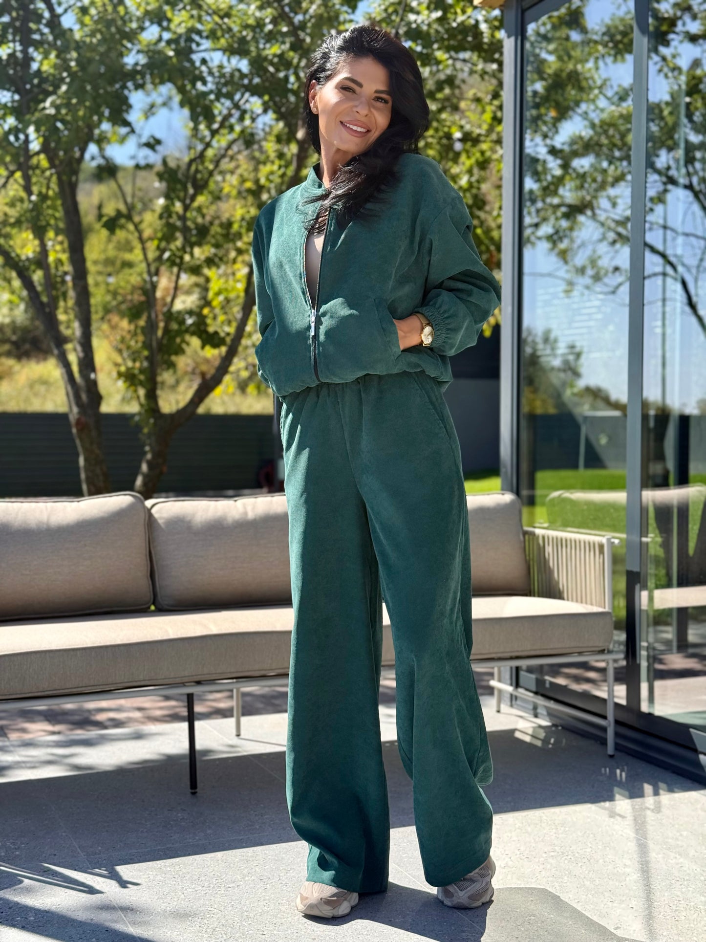 Costum Vienna - Verde Smarald