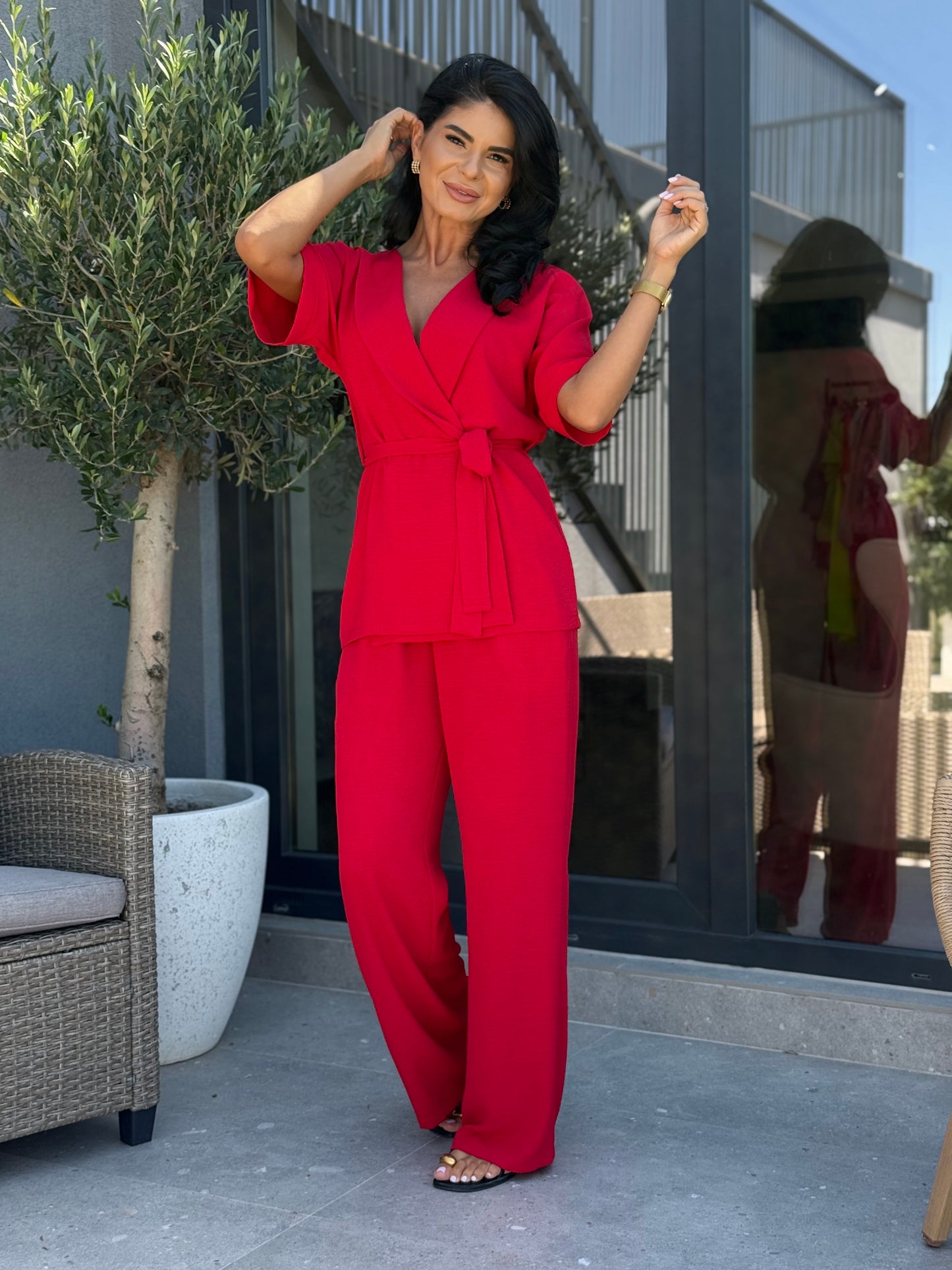 Costum Talia - Rosu
