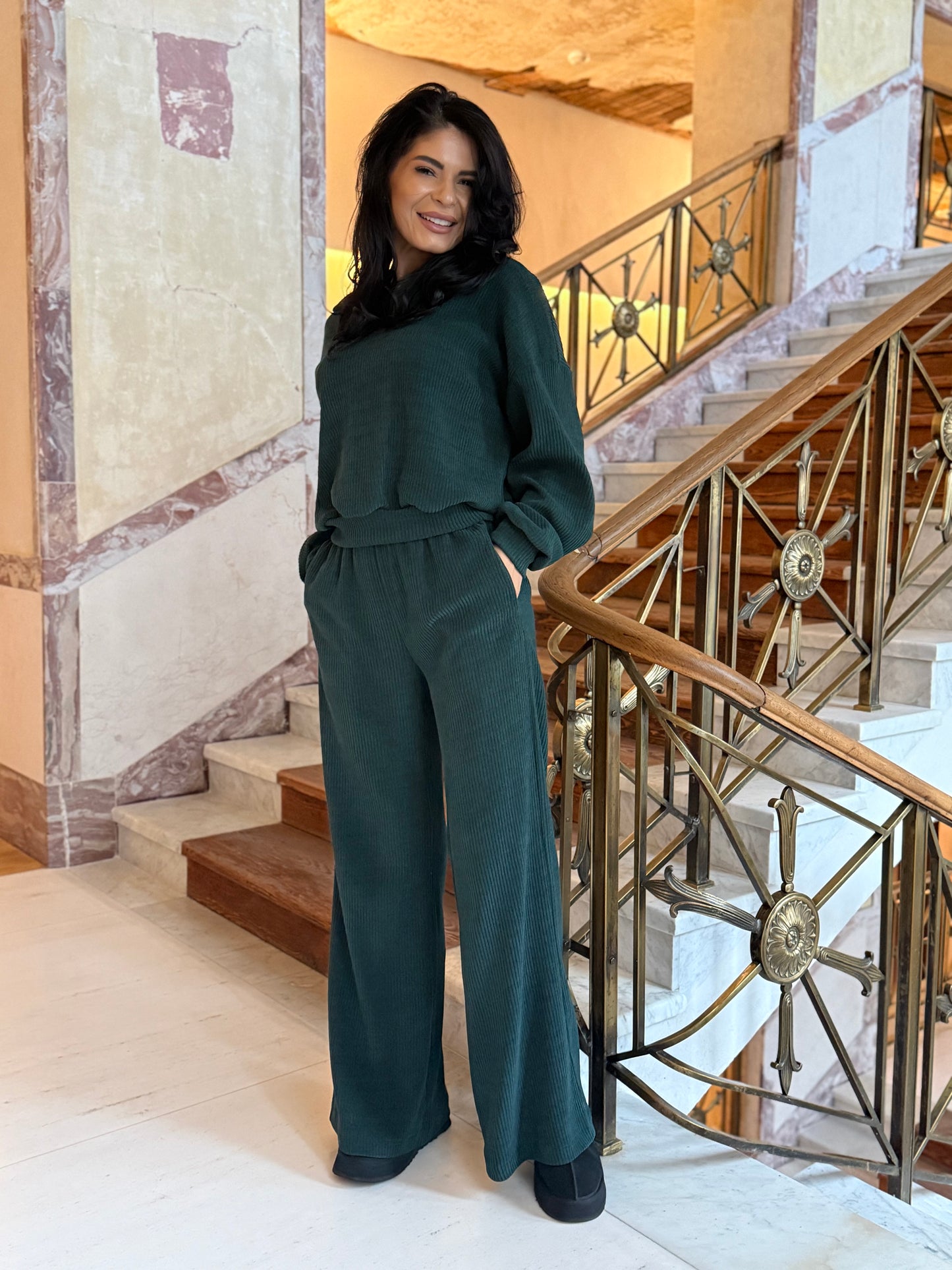 Set Melinda - Verde Smarald